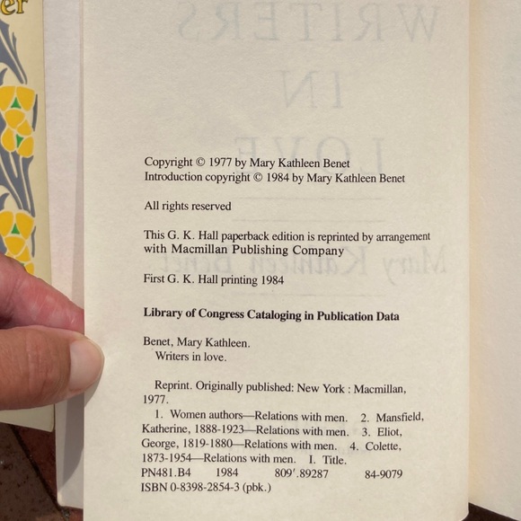 Simone de Beauvoir Colette Katherine Mansfield Writers in Love Biography - Picture 6 of 14